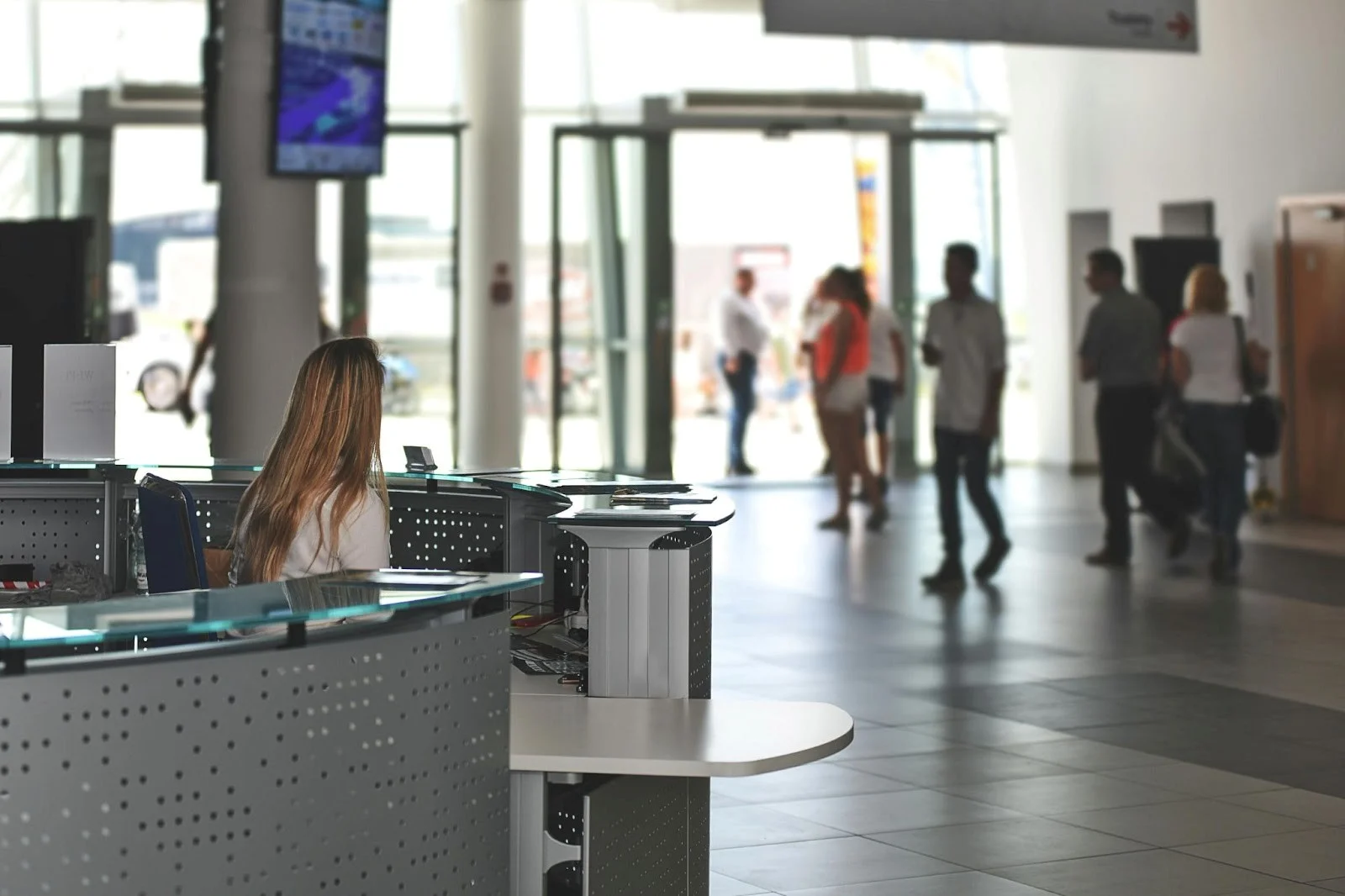 Front desk booking system